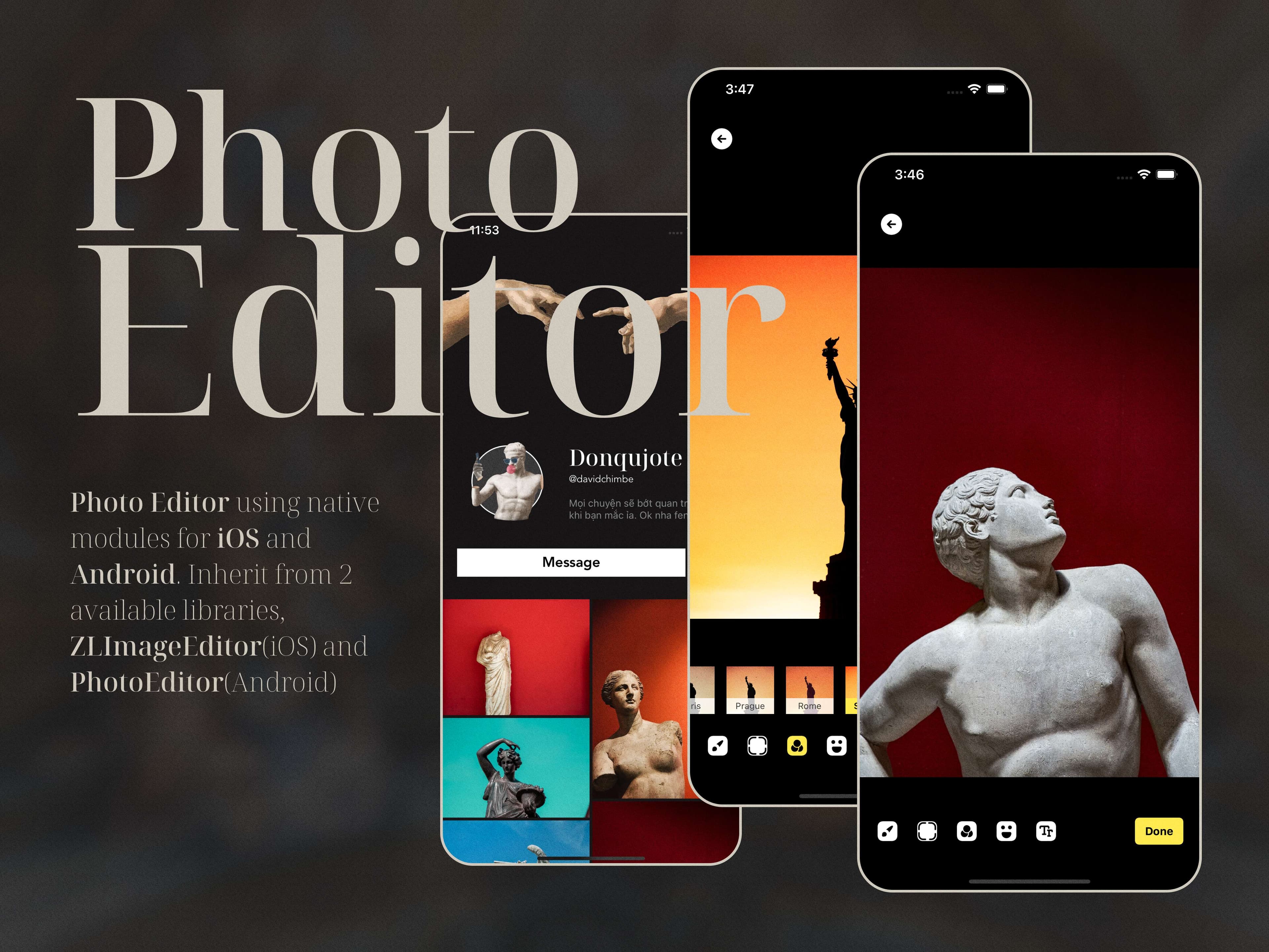 Custom Photo Editor
